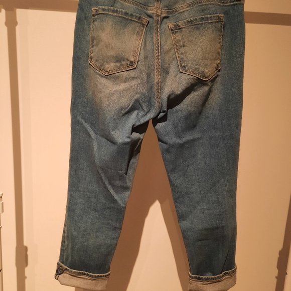 Loft Modern Denim Crop Size 6 Petite - Picture 4 of 5